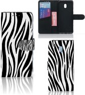 Xiaomi Redmi 8A Telefoonhoesje met Pasjes Zebra