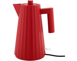 Alessi Plissé Waterkoker 1,7L Rood
