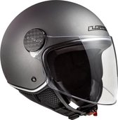 LS2 OF558 Sphere Lux Jet Helm -Solid / Matt Titanium L
