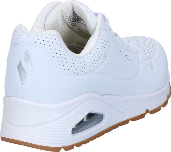 Skechers Uno Stand On Air Dames Sneakers - White - Maat 40 | Bestel nu!
