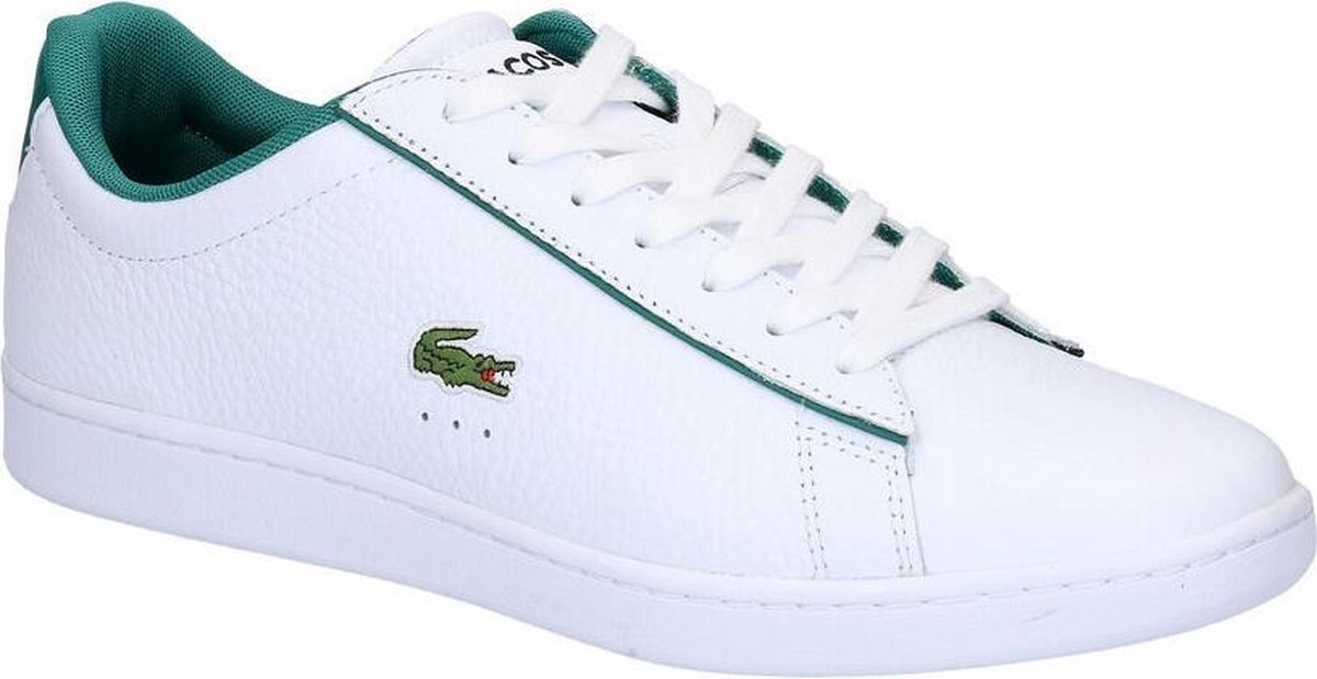 Lacoste Carnaby Evo Witte Sneakers Heren 39,5 | bol.com