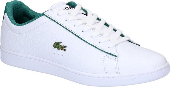 Lacoste Carnaby Evo Witte Sneakers Heren 39,5 | bol