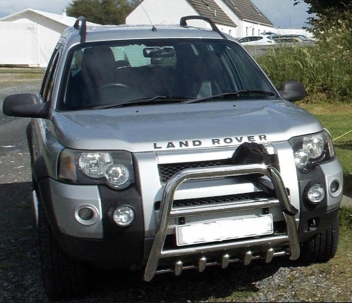 RVS Bullbar met carterbescherming Land 