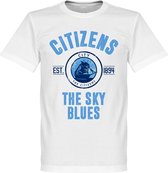 Manchester City Established T-Shirt - Wit - L