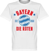 Bayern Munchen Established T-Shirt - Wit - XXXXL