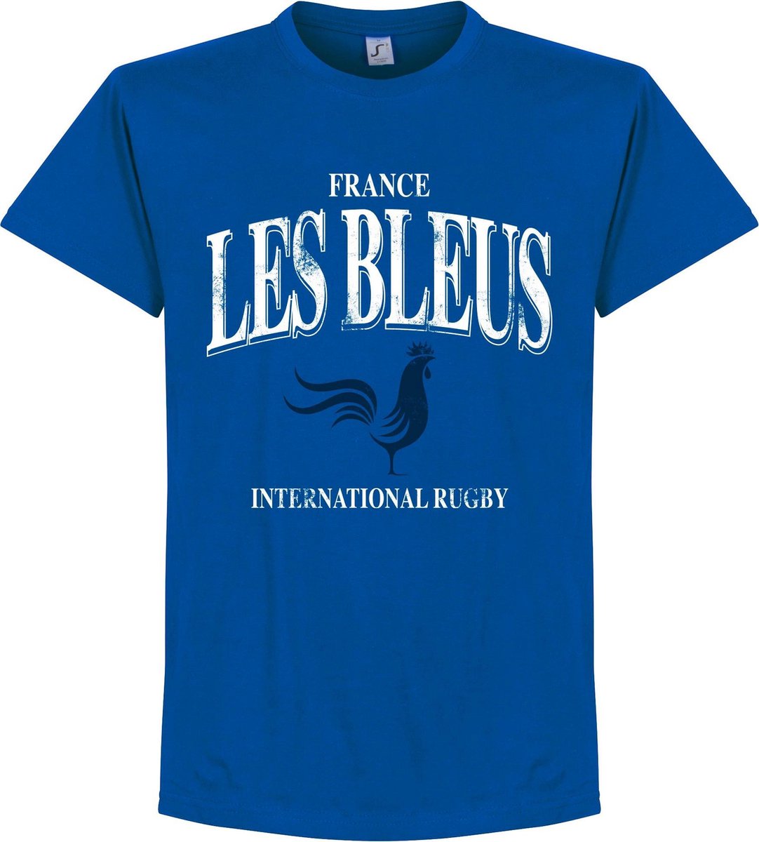 Frankrijk Les Bleus Rugby T-Shirt - Blauw - XXL