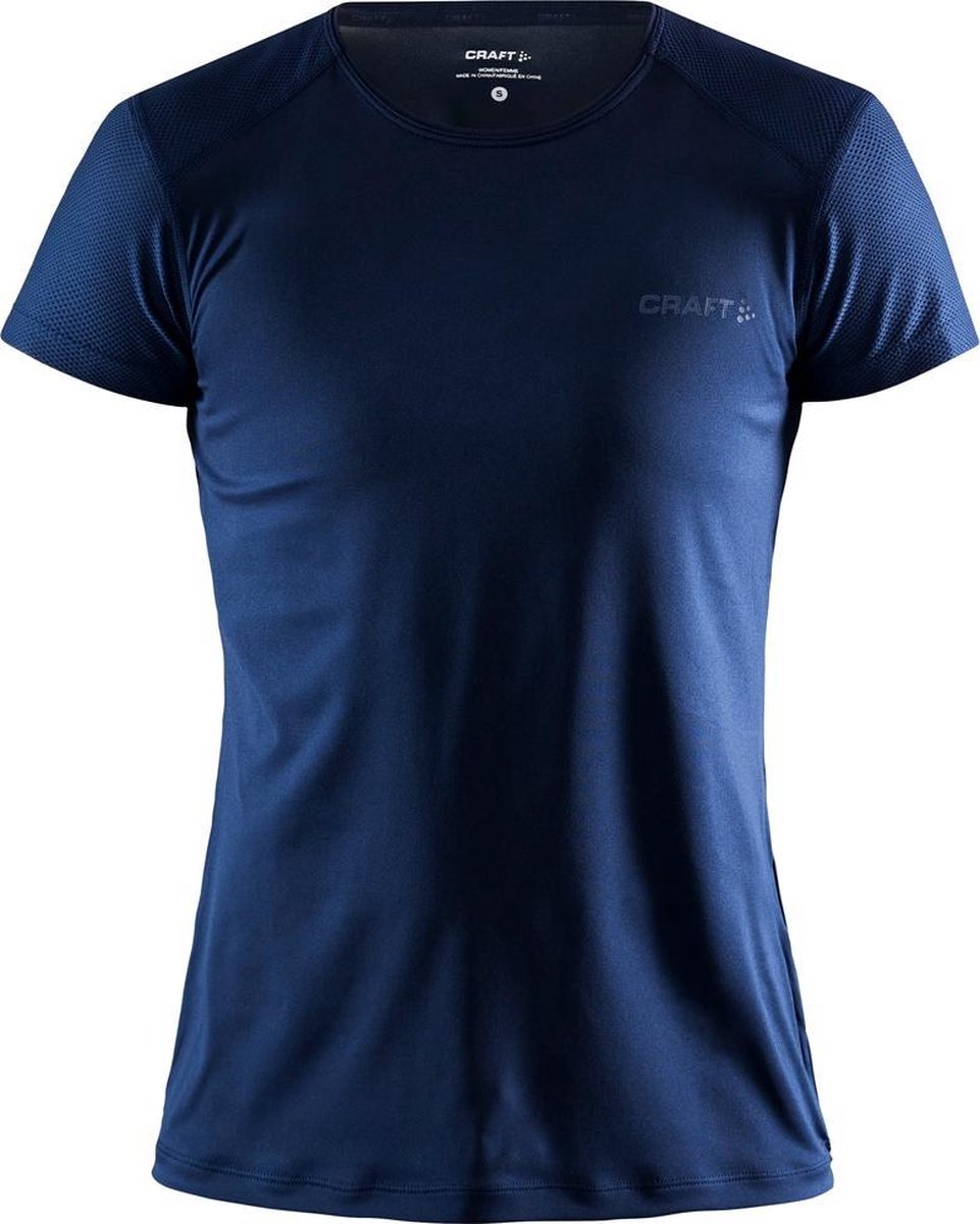 Craft Adv Essence S/S Slim Tee Sportshirt Dames - Maat S