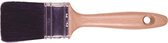 Platte verniskwast serie 2157 houten steel zwart haar 2