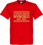 The Invincibles 49 Unbeaten Arsenal T-Shirt - XS