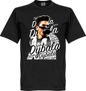 Paulo Dybala JUVE Celebration T-Shirt - Zwart - XXL