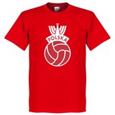 Polen Vintage Logo T-Shirt - Rood - M