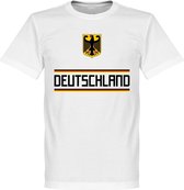Duitsland Team T-Shirt - Wit - XXXXL