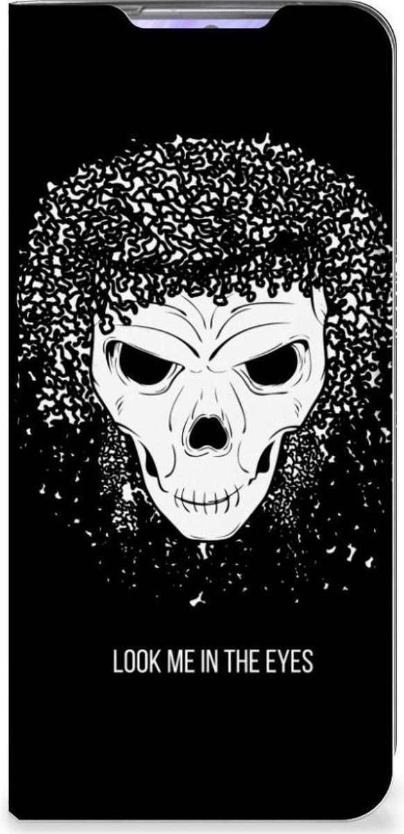 Mobiel BookCase Samsung Galaxy S20 Skull Hair