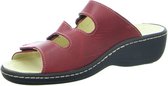Longo 1006394 Dames Slippers Muiltjes - Rood - 38