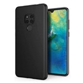 FONU Siliconen Backcase Hoesje Huawei Mate 20 - Zwart