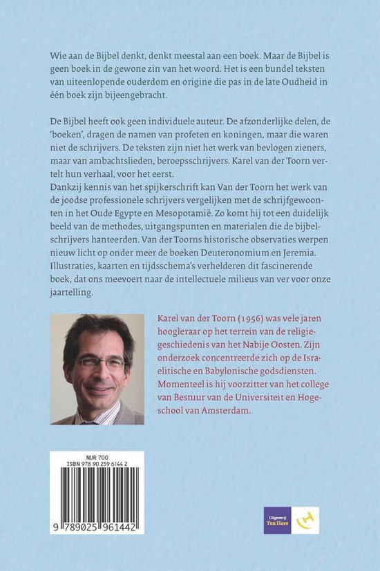 Wie schreef de Bijbel? (ebook), Karel van der Toorn 9789025971649