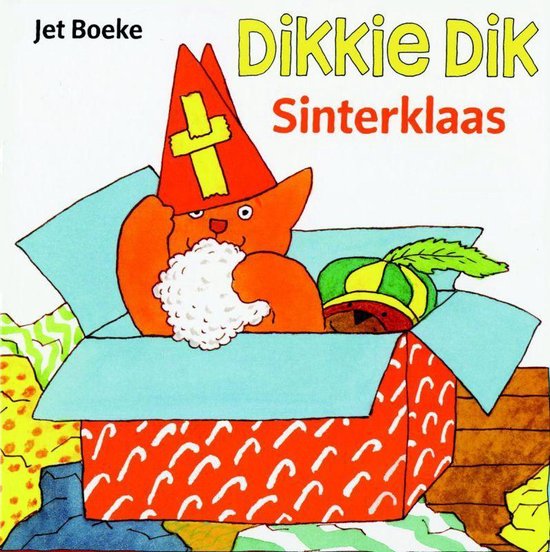 Cover van het boek 'Dikkie Dik viert Sinterklaas'