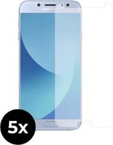 5x Tempered Glass screenprotector - Samsung Galaxy j7 2017