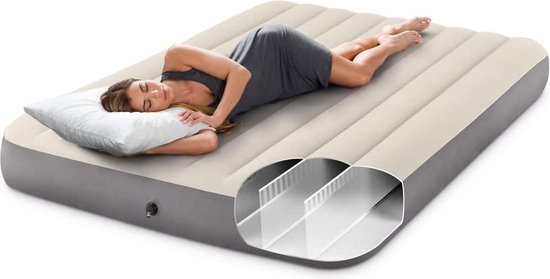 Intex Luchtbed Deluxe Single High 64709