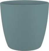 Brussels rond 14 bloempot vintage blauw binnen dia. 13,6 x h 12,5 cm