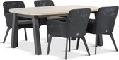 4 Seasons Outdoor Lisboa/Derby Ellips 180 cm dining tuinset 5-delig