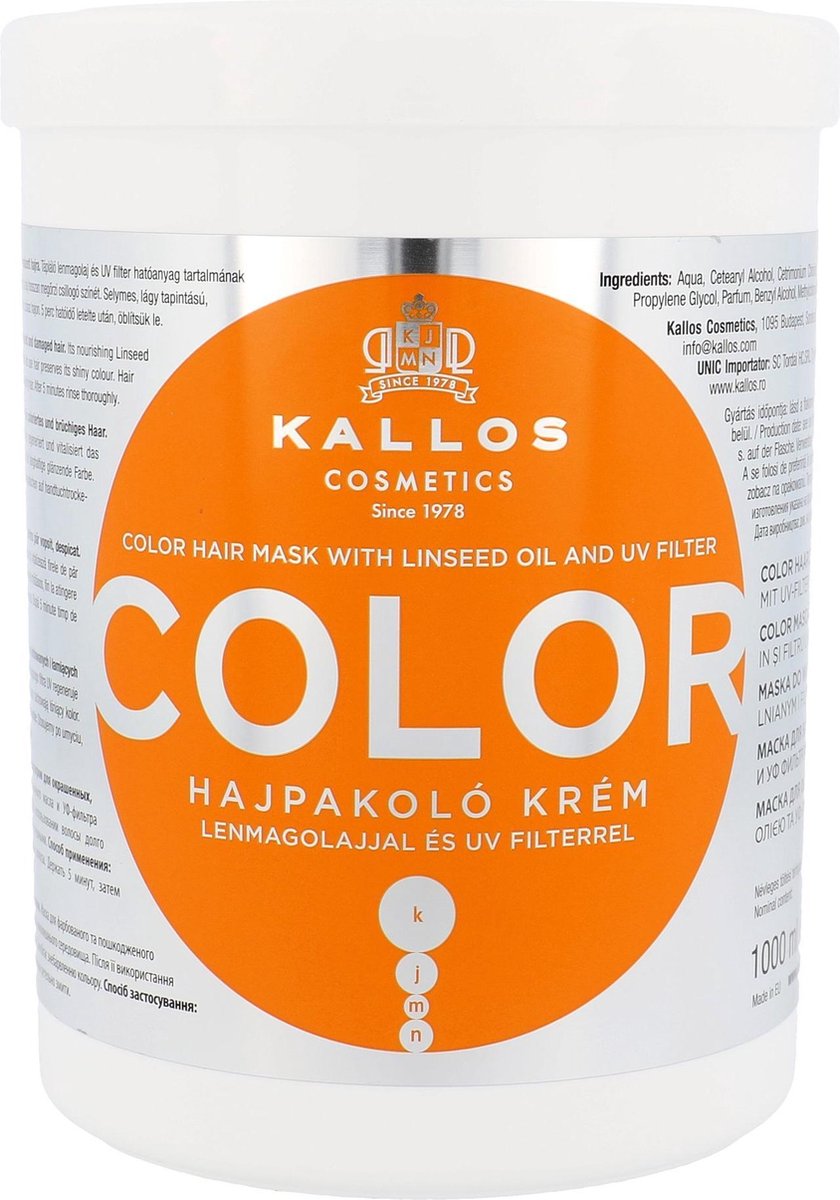 Kallos - Color Hair Mask - 1000ml