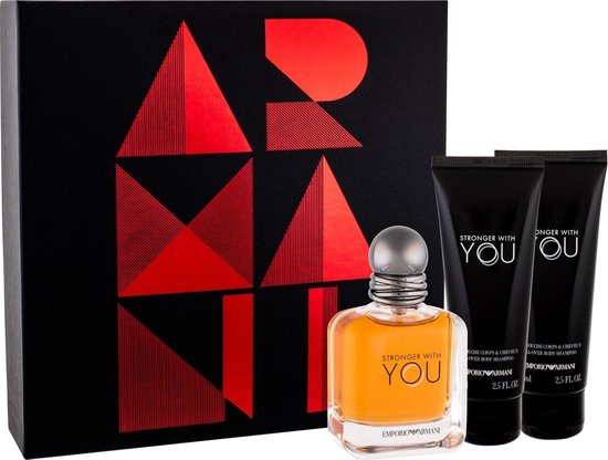 armani stronger with you gift set
