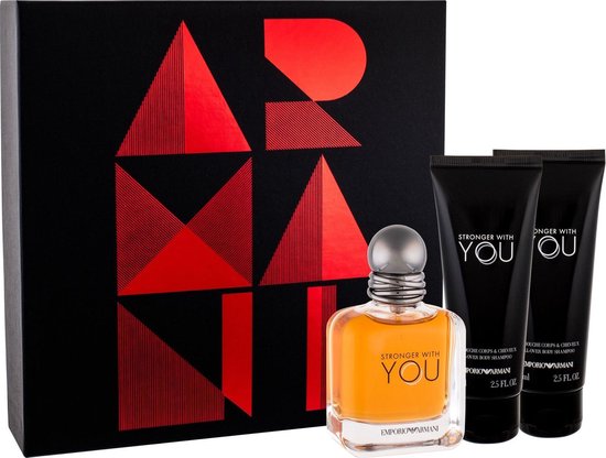 armani stronger with you geschenkset