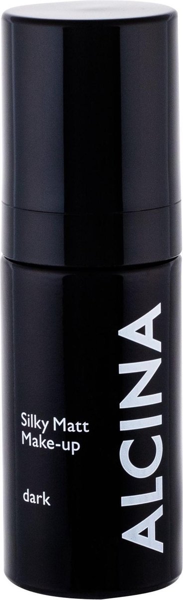 Goedkoopste Alcina Silky Matt Make-up Foundation 30 ml - 04 Dark
