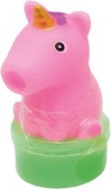 Lg-imports Slijmfiguur Unicorn 7 Cm Roze/groen