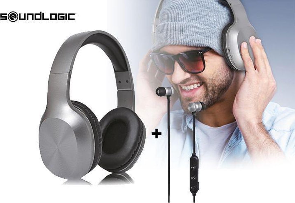 Soundlogic - Wireless - Headphone + Wireless Earbuds | bol.com