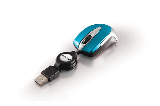 Verbatim 49022 Go Mini USB met intrekbaar snoer blauw | bol.com