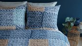 ARIADNE Wool Shades Dekbedovertrek - Litsjumeaux - 240x200/220 cm - Blue