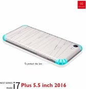 iPhone 7 Plus 5.5 inch Nest series Zigzag transparant cover TPU clear back cover - Ntech