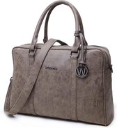 Wimona Luciana 2010 Dames Laptoptas - 15,6 inch - Taupe