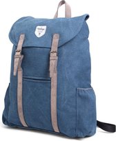 Norländer Vintage Canvas Rugzak Adventurer  Blauw