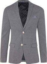 WE Fashion Heren skinny fit blazer met structuur - Maat S (46)