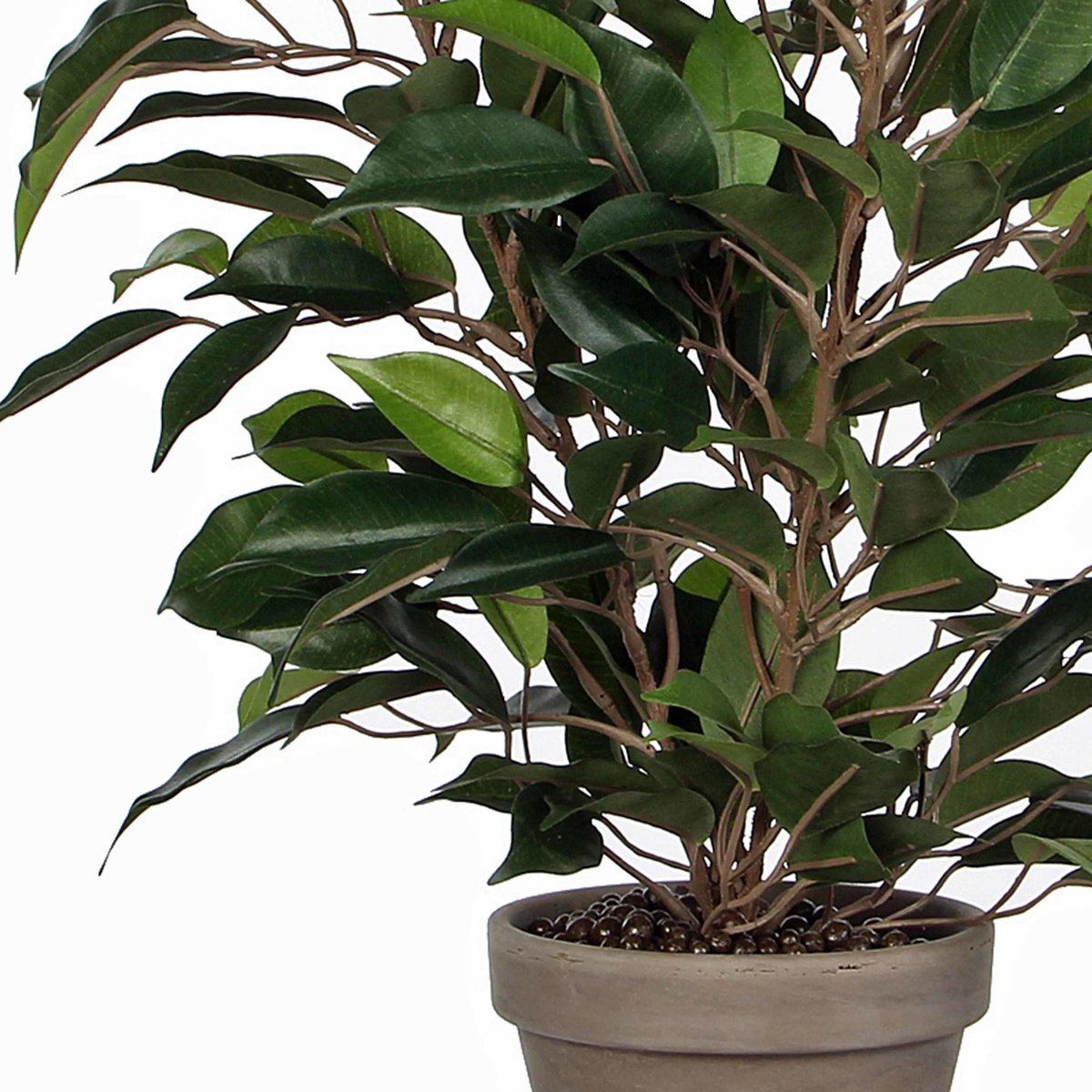 Mica Decorations Ficus Lyrata Kunstplant in Bloempot Stan - H35 x 45