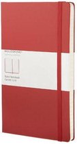 Moleskine Classic Notitieboek - Large - Hardcover - Gelinieerd - Rood