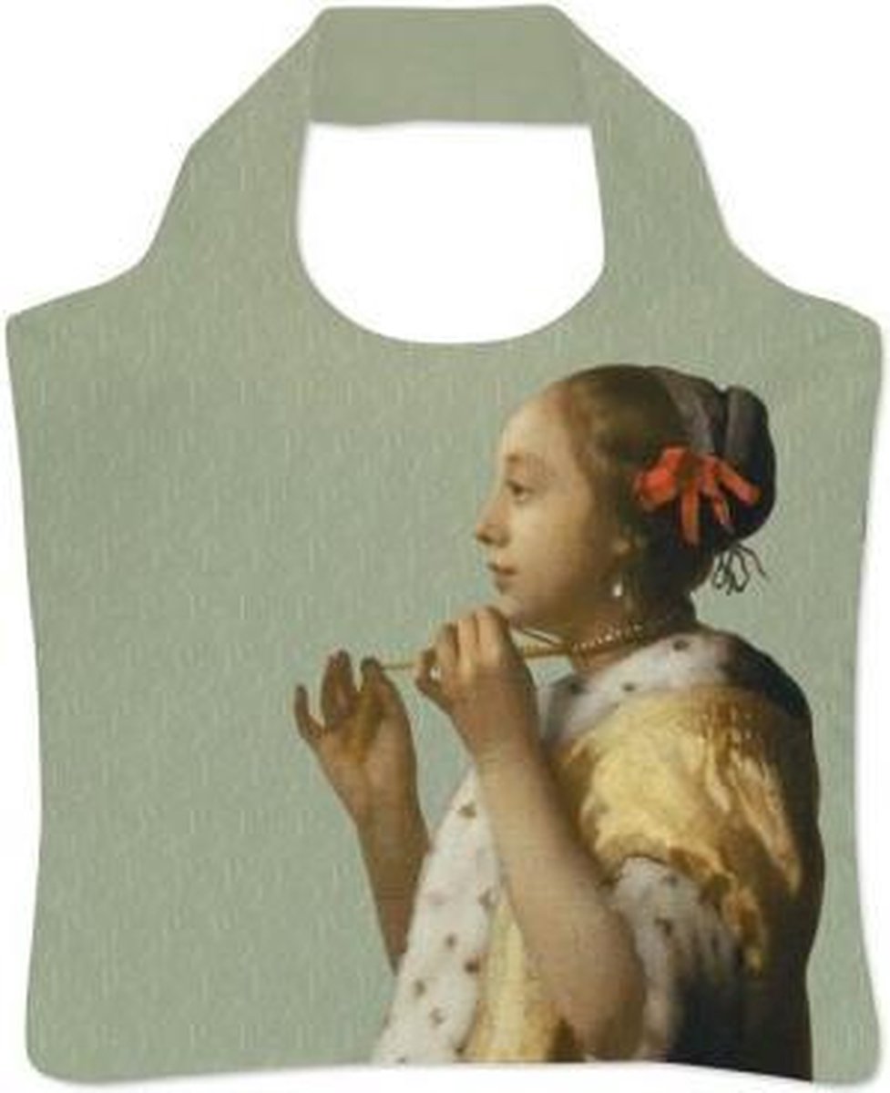 Vouwtas: Vrouw met parelsnoer, Johannes Vermeer, SMB
