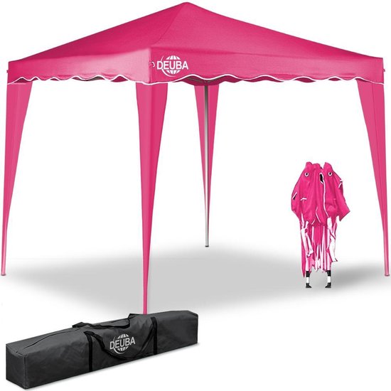 Casaria Vouwpaviljoen. party tent Capri - Popup roze 3x3m | bol.com