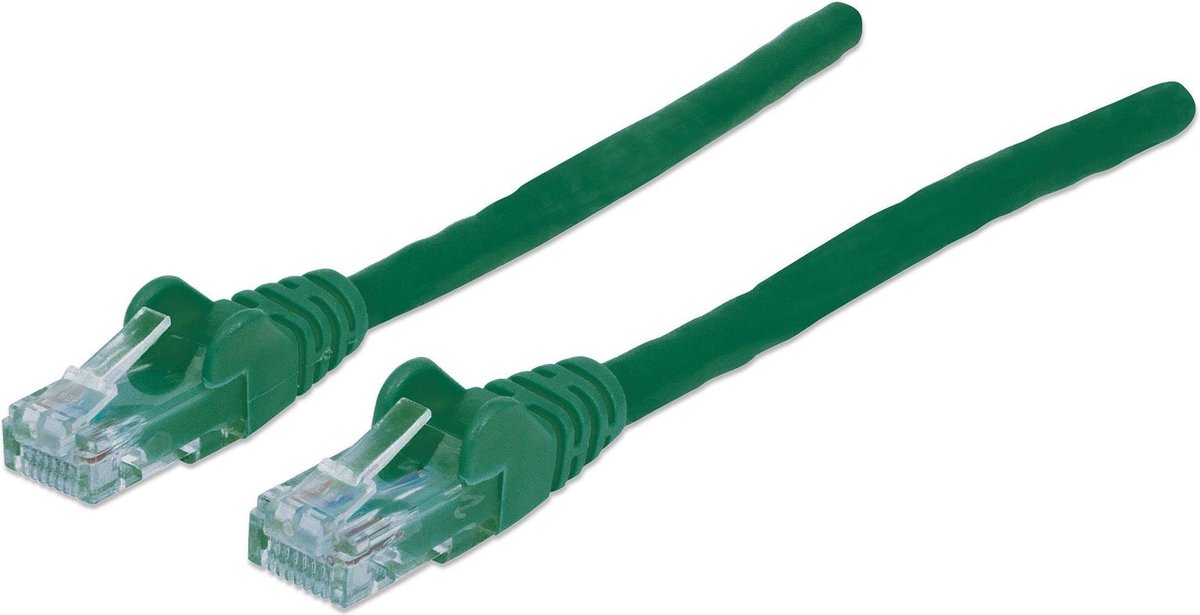Intellinet 730457 – RJ45 Netwerkkabel – CAT 6 U/UTP – 20.00 m – Groen