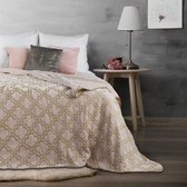 Beddensprei_sprei_kleur_Roze_200X220cm_100% POLYESTER_