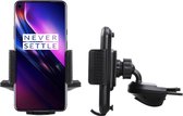 Shop4 - OnePlus 8 Autohouder Verstelbare CD Houder met Klem Zwart