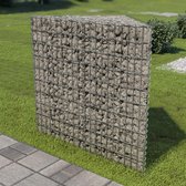 Schanskorf plantenbak 75x75x100 cm gegalvaniseerd staal