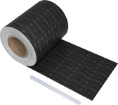 Schuttingstrook rattanontwerp 70x0,19 m PVC