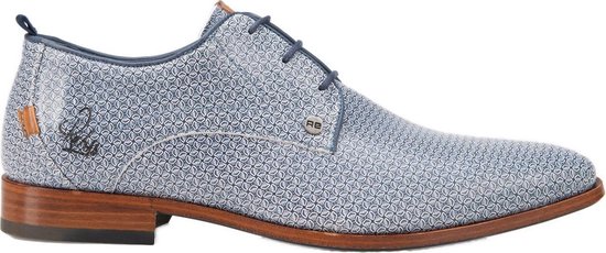 Rehab Heren Nette schoenen Greg Clover - Blauw - Maat 43 | bol.com