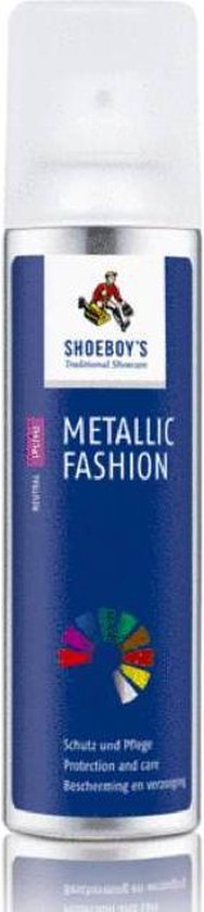 Shoeboy'S Metallic fashion spray - Bescherming en verzorging voor metaalachtig en glanzend oppervlak - 150ml
