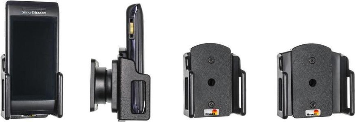Brodit houder geschikt voor Universele houder passief met swivel