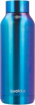 Quokka Solid Blue Chrome bottle daily 510ml